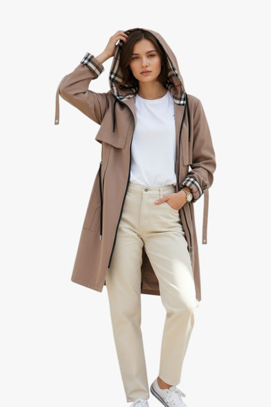 Women’s Water-Resistant Coat | Hood